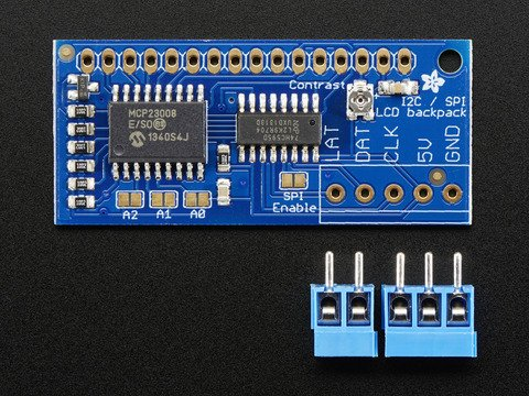 MCP23008 board